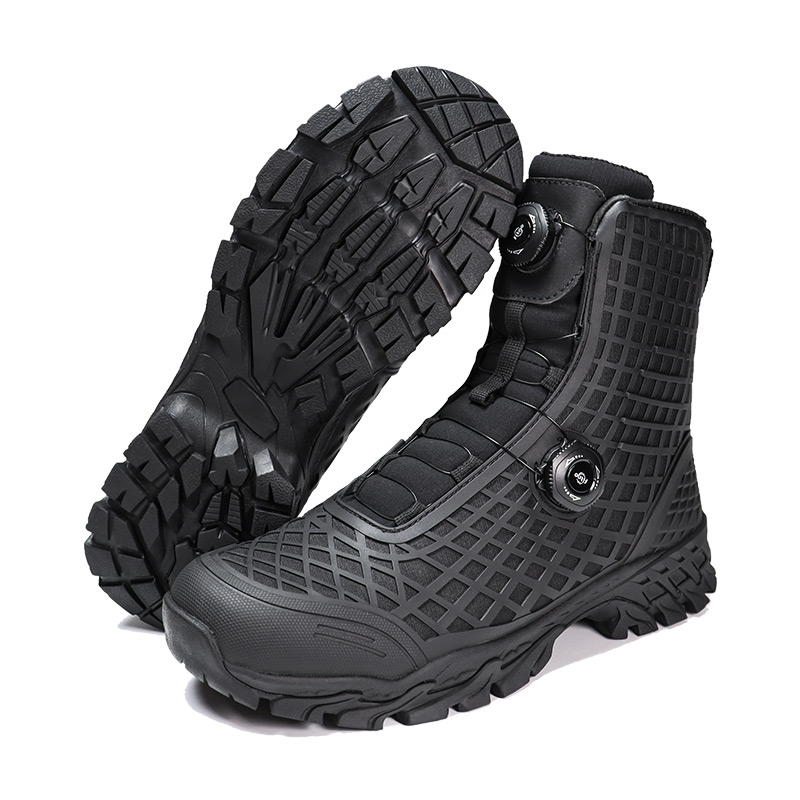 Боевые ботинки с двойной застежкой